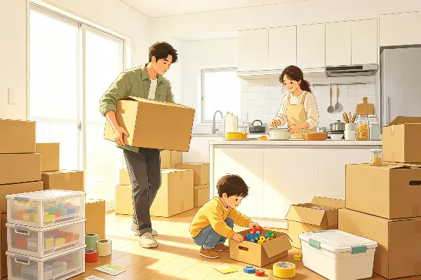 带娃家庭搬家应该注意什么？封面图