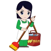 保洁员服务图标